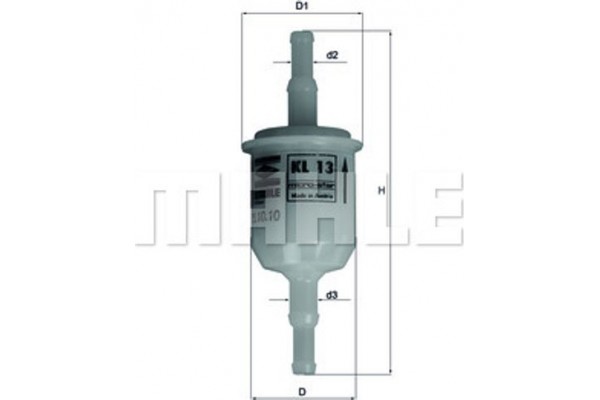 Mahle Φίλτρο Καυσίμου - Kl 13 Of