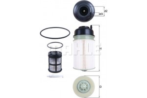 Mahle Φίλτρο Καυσίμου - Kx 406KIT