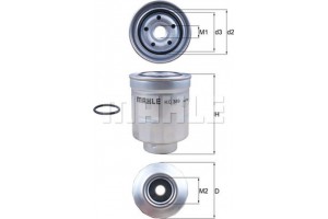 Mahle Φίλτρο Καυσίμου - Kc 389D