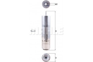 Mahle Φίλτρο Καυσίμου - Kl 736/1D