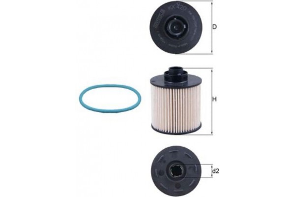 Mahle Φίλτρο Καυσίμου - Kx 420D