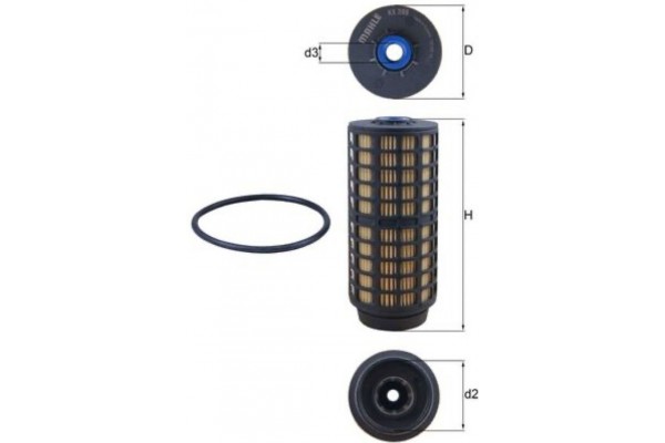 Mahle Φίλτρο Καυσίμου - Kx 399D Mahle Φίλτρο Καυσίμου - Kx 399D