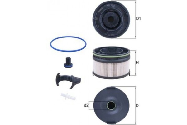 Mahle Φίλτρο Καυσίμου - Kx 533KIT