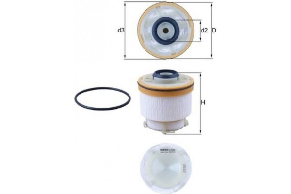 Mahle Φίλτρο Καυσίμου - Kx 586D