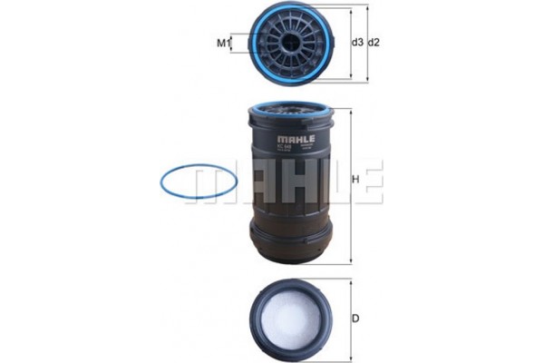 Mahle Φίλτρο Καυσίμου - Kc 648D