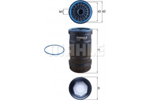 Mahle Φίλτρο Καυσίμου - Kc 697D