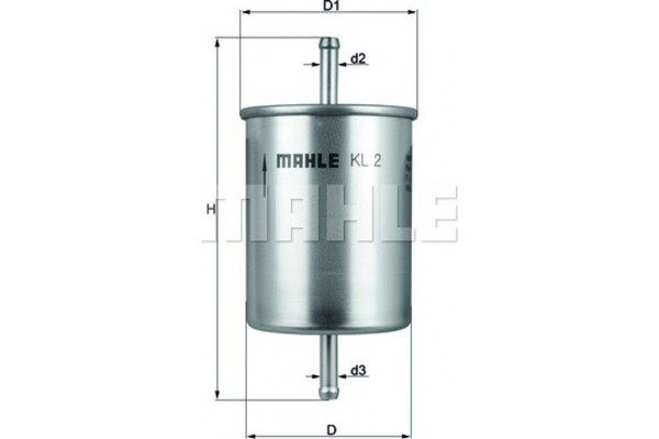 Mahle Φίλτρο Καυσίμου - Kl 2