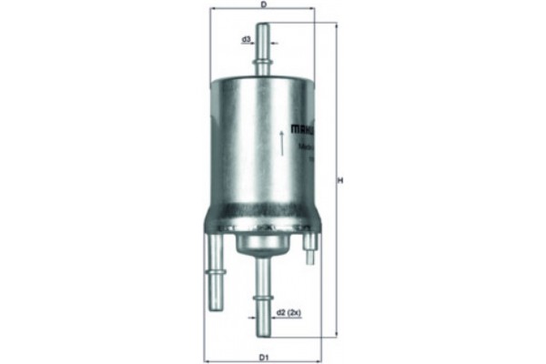 Mahle Φίλτρο Καυσίμου - Kl 156/1