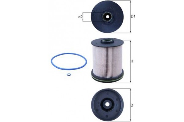Mahle Φίλτρο Καυσίμου - Kx 491/1D Mahle Φίλτρο Καυσίμου - Kx 491/1D