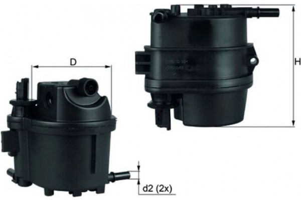 Mahle Φίλτρο Καυσίμου - Kl 779 Mahle Φίλτρο Καυσίμου - Kl 779