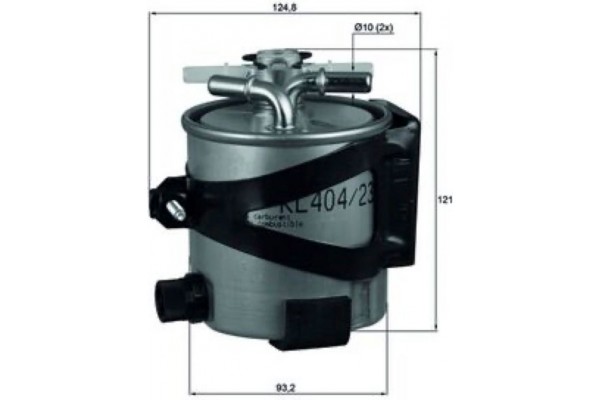 Mahle Φίλτρο Καυσίμου - Klh 44/22