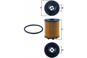 Mahle Φίλτρο Λαδιού - Ox 371D