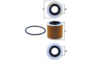 Mahle Φίλτρο Λαδιού - Ox 360D