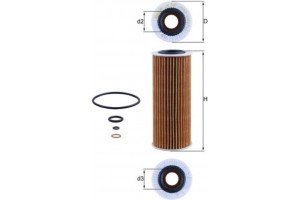 Mahle Φίλτρο Λαδιού - Ox 368D1