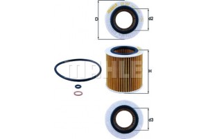 Mahle Φίλτρο Λαδιού - Ox 387D