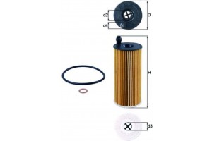 Mahle Φίλτρο Λαδιού - Ox 404D