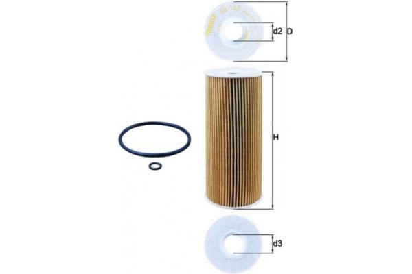 Mahle Φίλτρο Λαδιού - Ox 143D