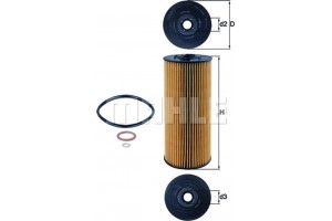 Mahle Φίλτρο Λαδιού - Ox 137D