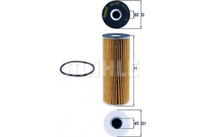 Mahle Φίλτρο Λαδιού - Ox 133D