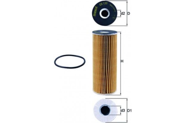 Mahle Φίλτρο Λαδιού - Ox 133D