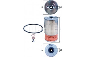 Mahle Φίλτρο Λαδιού - Ox 38D