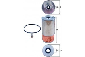 Mahle Φίλτρο Λαδιού - Ox 78D