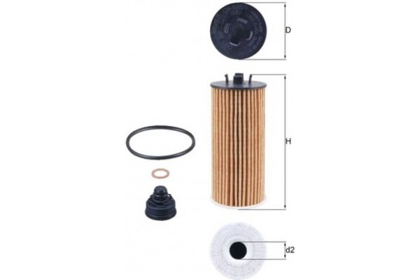 Mahle Φίλτρο Λαδιού - Ox 815/1D