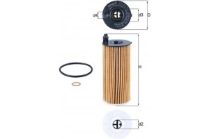 Mahle Φίλτρο Λαδιού - Ox 813/2D