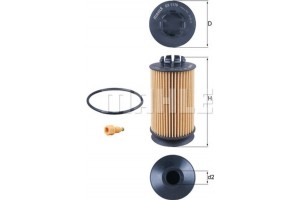 Mahle Φίλτρο Λαδιού - Ox 1175D