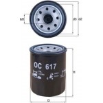 Mahle Φίλτρο Λαδιού - Oc 617