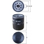 Mahle Φίλτρο Λαδιού - Oc 983