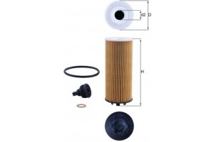 Mahle Φίλτρο Λαδιού - Ox 1238D