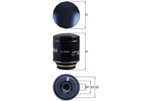 Mahle Φίλτρο Λαδιού - Oc 593/3