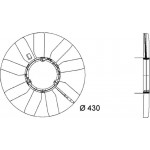Mahle Φτερωτή, Ψύξη Κινητήρα - Cfw 28 000P