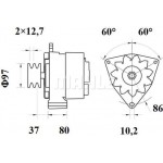 Mahle Γεννήτρια - Mg 100