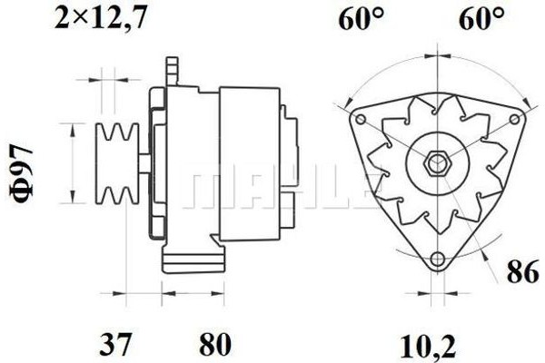 Mahle Γεννήτρια - Mg 100