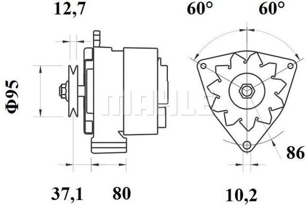 Mahle Γεννήτρια - Mg 20