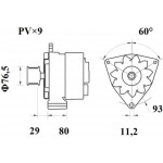 Mahle Γεννήτρια - Mg 803