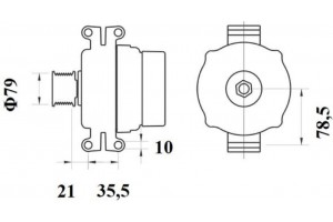 Mahle Γεννήτρια - Mg 796
