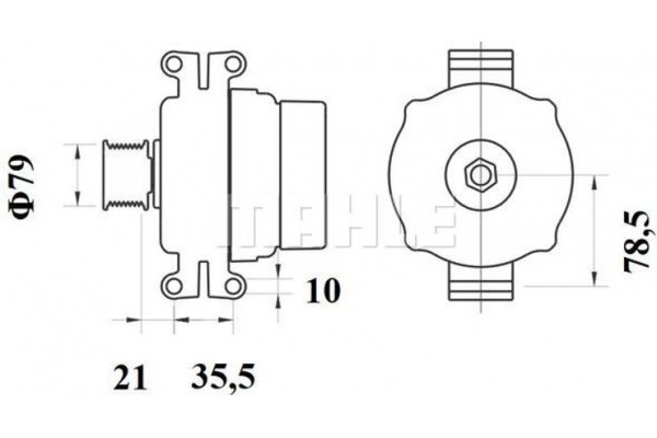 Mahle Γεννήτρια - Mg 796