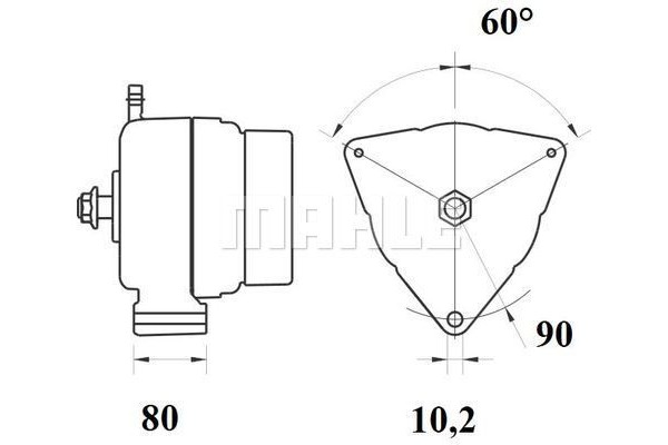 Mahle Γεννήτρια - Mg 804