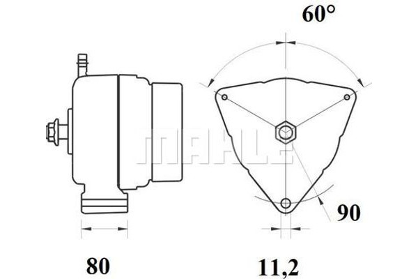 Mahle Γεννήτρια - Mg 805