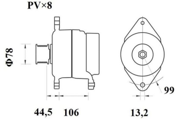 Mahle Γεννήτρια - Mg 816