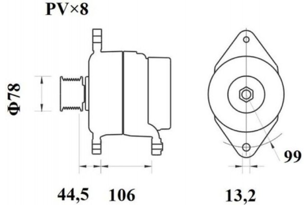 Mahle Γεννήτρια - Mg 817