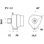 Mahle Γεννήτρια - Mg 822