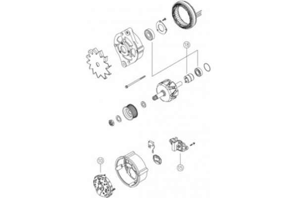 Mahle Γεννήτρια - Mg 503