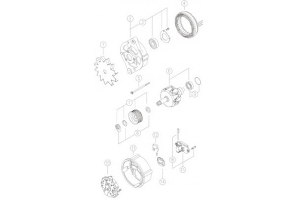 Mahle Γεννήτρια - Mg 604