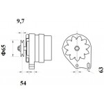 Mahle Γεννήτρια - Mg 608