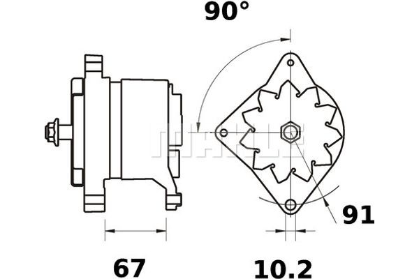 Mahle Γεννήτρια - Mg 494