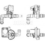 Mahle Μαγνητική βαλβίδα, Σύστημα Κλιματισμού - Avs 4 000P